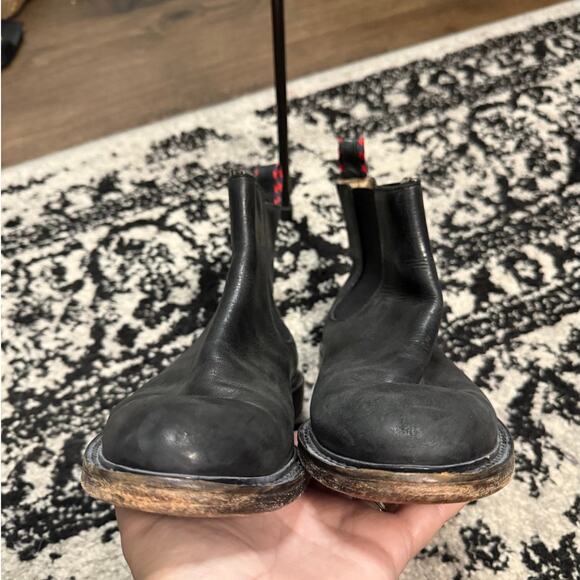 Polo Ralph Lauren Leather Newent Chelsea Boots Men's Size 7 - Picture 6 of 8